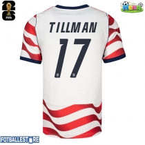 USA Malik Tillman #17 Hjemmedrakt VM 2026 Kortermet